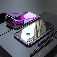 Luxury Magnetic Case For Huawei Nova 3 3i Mate 20 P20 Pro Lite Metal Bumper Glass Back Cover Huawei