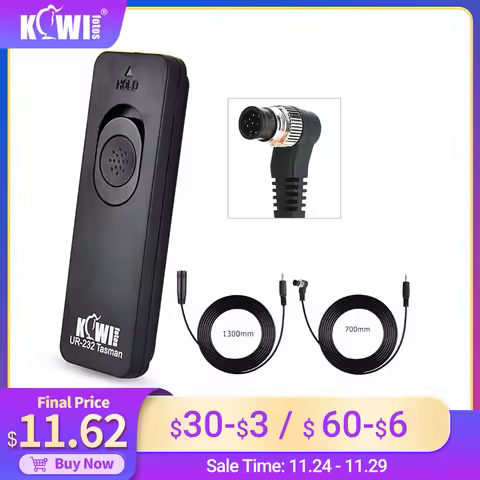 Shutter Release Cable Remote Control for Nikon D810 D850 D500 D5 D800 D700 D4s D4 D3 D3s D3X D2H D2X