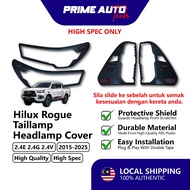 Hilux Revo Rogue 2015-2025 2.4E I 2.4G I 2.4V High Spec Headlamp Cover Taillamp