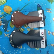 SADEL SYTE CLASSIC VINTAGE KULIT FIXIE MTB SELI LIPAT JOK SEPEDA -seza.mall