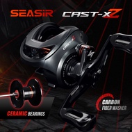 SEASIR Cast-X2 Baitcasting Reel 7.3:1 High Speed Gear Ratio 6+1 BB Drag 8.5KG Aluminum  Carbon Grip 