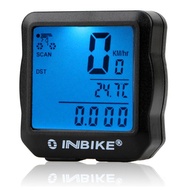 Bicycle Speedometer 14 Function LCD Display Bicycle INBIKE