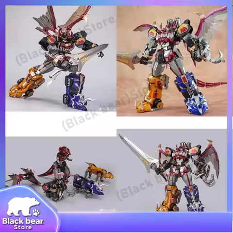 Nuevo Modelo De Ráfaga ZL-01 KO FLAMETOYS BEAST LORD Dragon Caesar Megazord Aleación Producto Termin