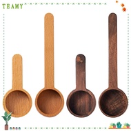 TEAMY Measuring Spoon Black  Measuring Tools Gram Scoop Wooden