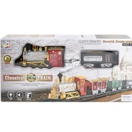 Toy Classical Train Rail Train Battery Classical Train Smoke 6678-8