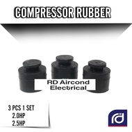 AIRCOND OUTDOOR COMPRESSOR RUBBER 2.0HP / 2.5HP