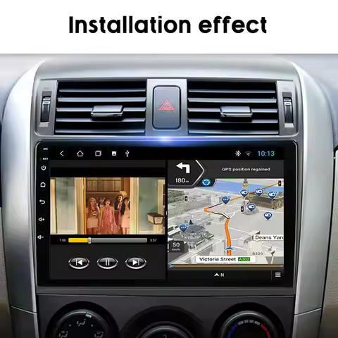 1G+16G Android 10 Car Stereo WIFI Online Map FM AM Radio 4x45W Car Audio Player