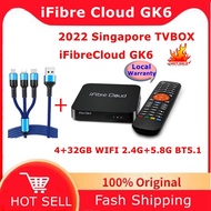 2024 iFibre Cloud GK6 Singapore stable smooth smart tvbox 4gb32gb dual wifi Malaysia tv box hot sell