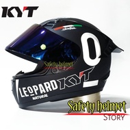 Helm full face Kyt R10- Modif paket Ganteng Helm Full face Kyt Black d