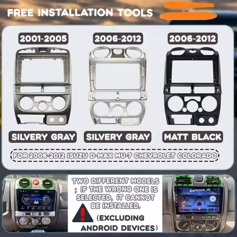 For 2001-2012 Isuzu D-MAX MU-7 Chevrolet Colorado 9INCH video player dashboard multimedia car CD MP5