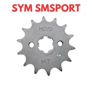 FRONT SPROCKET 428 14T 15T FRONT SPOCKET 428 SYM SM SPORT 110R SM SPORT 110E BONUS SPORT RIDER BENEL