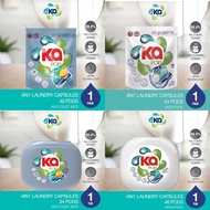 [🔥CHEAPEST🔥][🔥24HOUR SHIPPING🔥]Ka 4 in 1 Antibacterial Anti-Dust Mite aR Fum Fresh HY Laundry Capsules Detergent  [🔥Local Ang Mo Kio Seller🔥]