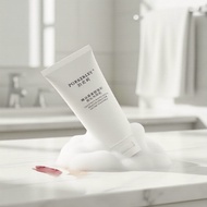 80g Mild Face Cleanser – 30% Coconut Amino & 12% Centella, Soft Foam for AM/PM