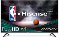 Hisense A4 Series 43-Inch Class FHD Smart Android TV with DTS Virtual X, Game & Sports Modes, Chrome
