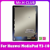 Dgh LCD สำหรับ Huawei MediaPad T3 10 AGS-L09 T3 AGS-L03 AGS-W09หน้าจอ LCD ขนาด9.6 LTE พร้อมชุดเครื่อ