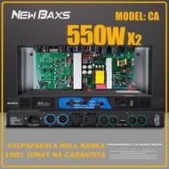 ♞,♘NEW BAXS audio amplifier CA propesyonal Digital Amplifier 550 Watts 2 Channels itulak ang 12 pul