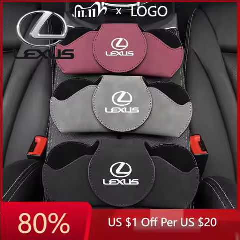 2026 Hot Interior Stickers Car Sun Visor Glasses Storage Box Sunglasses Holder Organizer For Lexus R