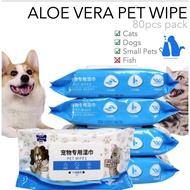 [SG SELLER] Pet wipes Dog wipes Dog wet wipes Cat wipes Eye wipes Cat wet wipes Pet eye wipes