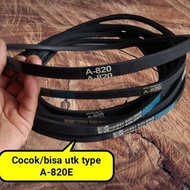 V belt fan belt karet mesin cuci A-820 A820 bisa utk A-820E