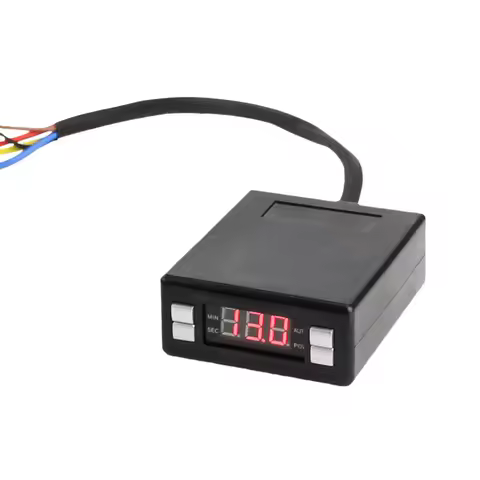 NEW-Automobile Turbo Timer Programmable Box Style Digital LED Display Time Delay Cooling Fan To Prot