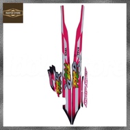 Yamaha F1ZR 1997 White Oink List Motorcycle Body Striping Stickers Best Yamaha F1ZR 1997 Standard St