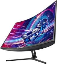 Sceptre 32-inch Curved Gaming Monitor Overdrive up to 240Hz DisplayPort 165Hz 144Hz HDMI AMD FreeSync Build-in Speakers, Machine Black (C325B-185RD)