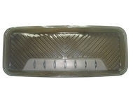 LEOMAX [SPACE TRAY ดำใส] - ถาด PVC ถาดปูพื้น พรมปูพื้น ถาดท้ายรถ รถไฟฟ้า BYD SEAL ATTO DOLPHIN 38 x 