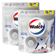 Walch 9X Sports Laundry Capsule3s Refill 34pods