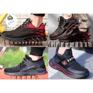Safety Shoes Steel Toe Cap & Steel Plate Kasut Safety Boots