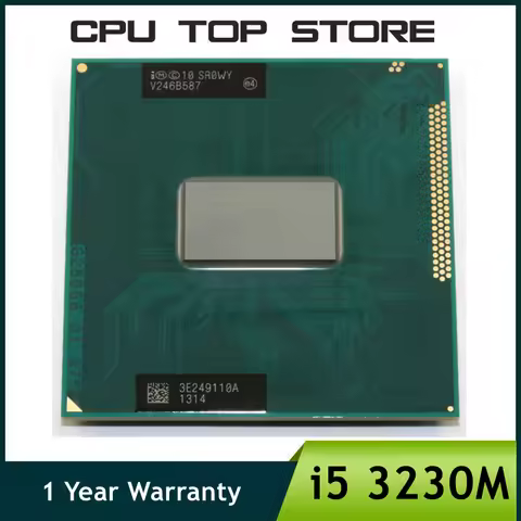 Intel Core i5 3230M SR0WY 2.6GHz Dual-Core Quad-Thread Laptop CPU notebook Processor Socket G2 / rPG
