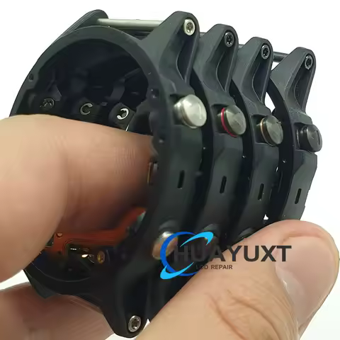 For Garmin Fenix 5 Fenix 5 Plus Back Cover Housing Middle Plastic Frame With Button Smart Motion Rep