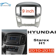 9นิ้วขายึดวิทยุ 2 dinหน้ากากวิทยุจอแอนครอยกรอบวิทยุHYUNDAI Grand Starex H1 2010-2018