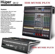 Unik Mixer 12 Channel Huper QX12 QX 12 Original Huper Berkualitas