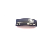1pcs Nameplate, Logo Label Model Label Lens number ring New AF-S 35mm 50 mm 85mm label 35 mm 50 mm 8