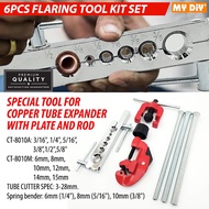 DIY Online4u - 6PCS FLARING TOOL KIT SPECIAL TOOL FOR EXPANDING COPPER TUBE / for Water Gas Refriger