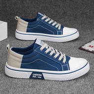 Men's Fashion Skate Shoes 2026 New Spring Korean Style Casual Sneakers - Breathable Canvas Low Top S