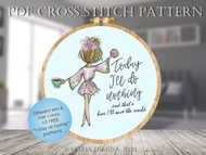 我會拯救世界 PDF 十字繡圖案