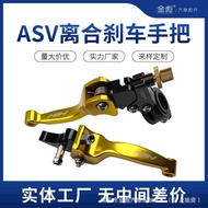 Off-Road Motorcycle Modification Accessories Aluminum Alloy ASV Shock-resistant Folding Brake Lever 