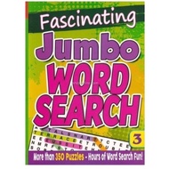 FASCINATING JUMBO WORD SEARCH BOOK 1/ BOOK 2/ BOOK 3/ BOOK 4