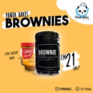 PREMIUM BROWNIES IN JAR!! - 200g with LOTUS BISCOFF SAUCE