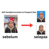 GAMBAR PASSPORT / Ukuran Passport / ID Photo Printing Service / Cuci Gambar Saiz Passport