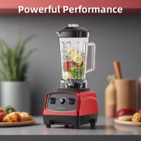 BPA Free 3HP 2200W Heavy Duty Grade Blender Mixer Juicer High Power Food Processor Ice Smoothie Bar 