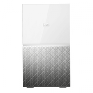 NAS 4TB WD MY CLOUD HOME DUO (WDBMUT0040JWT) (อุปกรณ์จัดเก็บข้อมูลบนเครือข่าย)