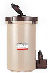 External Fish Tank Filter with 4-Stage Biochemical Sponge Filtration, 10W Adjustable Water Flow Aqua