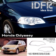 IDFR ODE Car Boutique Honda Odyssey 01-05 Chrome Plated Headlight Trim Frame Headlight Frame