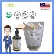 KKAB ECO COCO Eucalyptus Body Wash 500ml/1000ml Refill