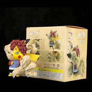 8cm Naruto x Pokemon Crossover: Pikachu Cosplay Gaara (Half Shukaku Form) PVC Figure