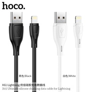 Kabel Data Pengecasan Silikon Cemerlang HOCO/HOCO X61