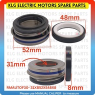Mechanical seal rmautof30 31mm B52XS48*8 for water pump