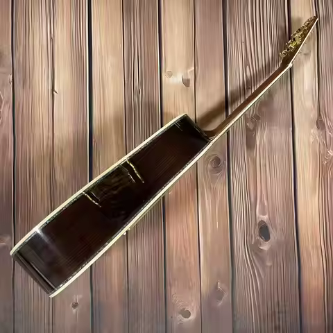 41 inch D45 series solid profile top gloss paint acoustic acoustic guitar